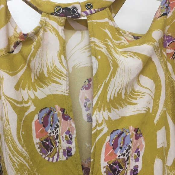 Free people Drift Away Open Shoulder Tunic Dress - Picture 11 of 12